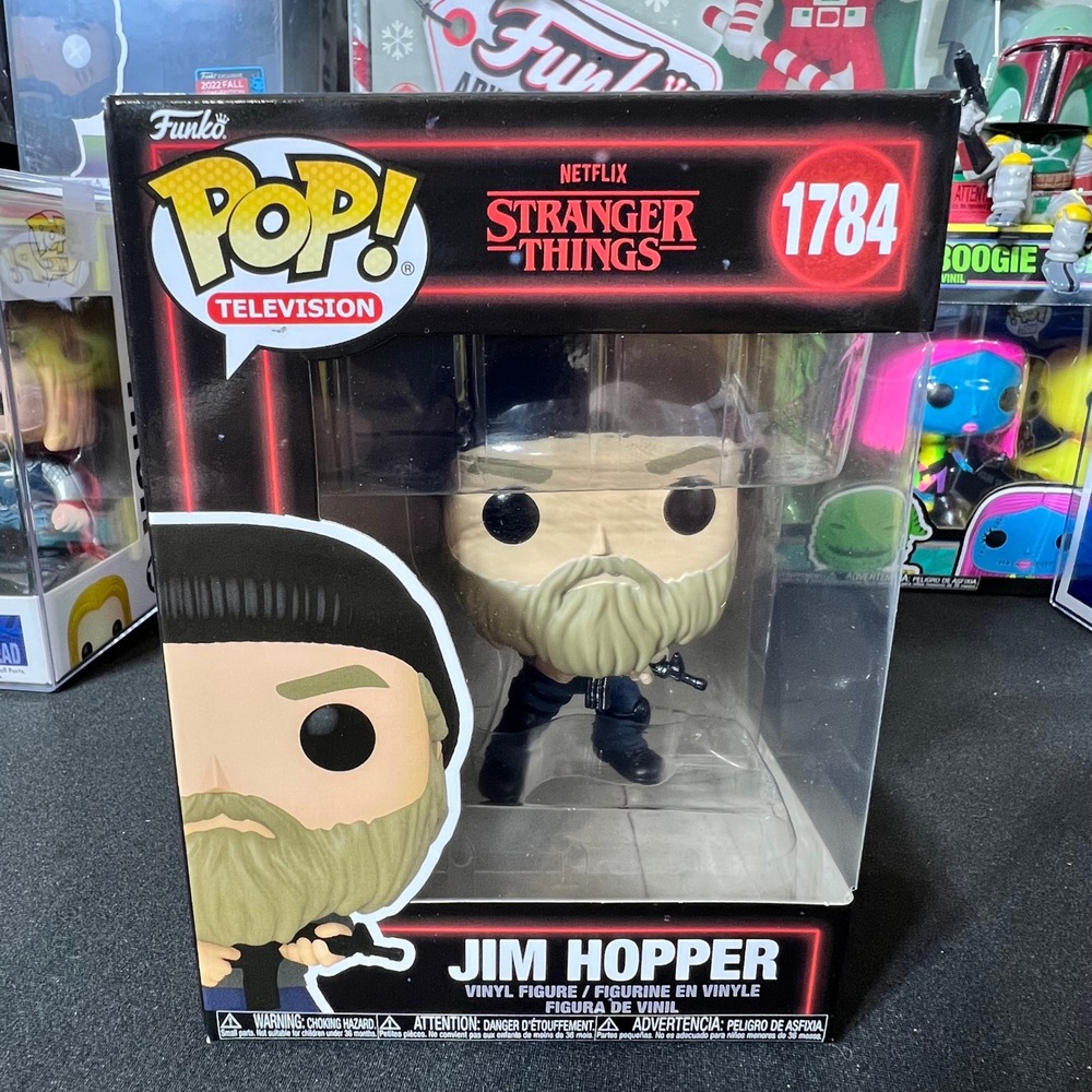 Funko Pop Stranger Things Jim Hopper 1784 Vinyl Figure Netflix Collectible